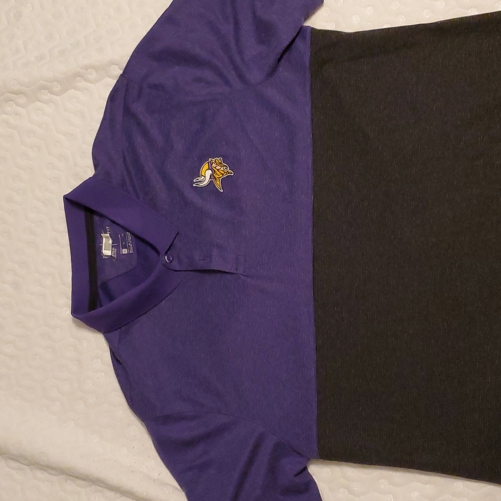 Minnesota Vikings Nike team issued coaches polo XL